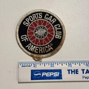 Vintage Sports Car Club Of America  Racing hat  Patch